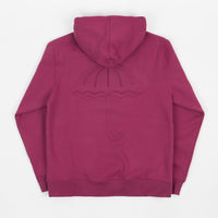 Helas Relief Hoodie - Plum thumbnail