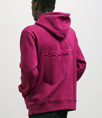 Helas Relief Hoodie - Plum