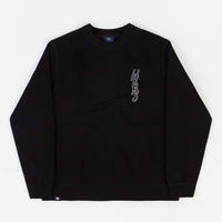 Helas Saint Crewneck Sweatshirt - Black thumbnail