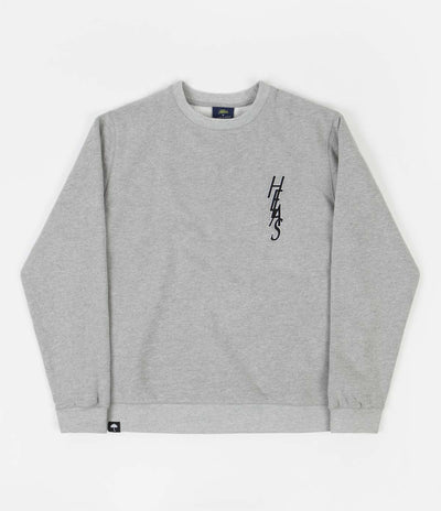 Helas Saint Crewneck Sweatshirt - Heather Grey