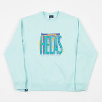 Helas Smash Crewneck Sweatshirt - Mint Green thumbnail