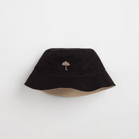 Helas Spaniel Reversible Bucket Hat - Black / Beige thumbnail