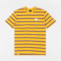 Helas Stripy Umbrella T-Shirt - Yellow thumbnail