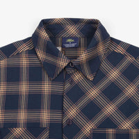 Helas Suma Checked Shirt - Navy thumbnail