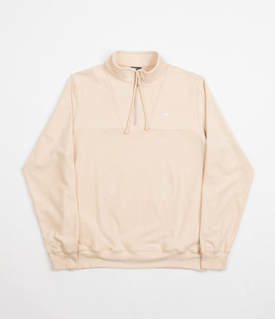 Helas Super Soft Quarter Zip Sweatshirt - Sand