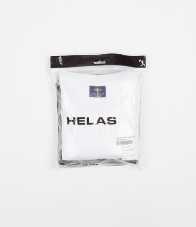 Helas T-Shirt (3 Pack) - White / Grey / Black