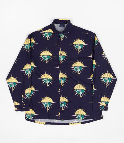 Helas Toltec Pyjama Shirt - Navy