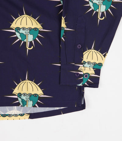 Helas Toltec Pyjama Shirt - Navy