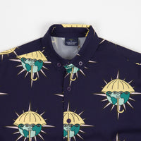 Helas Toltec Pyjama Shirt - Navy thumbnail