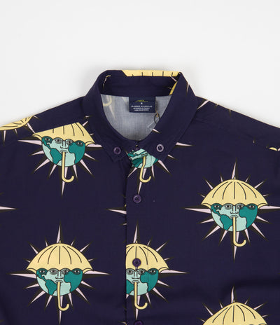 Helas Toltec Pyjama Shirt - Navy