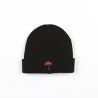 Helas Umbrella Beanie - Black thumbnail