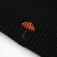 Helas Umbrella Beanie - Black thumbnail