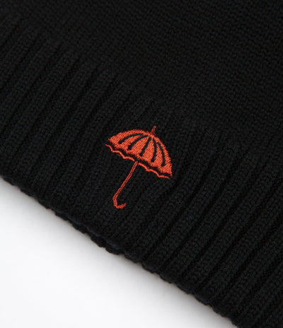 Helas Umbrella Beanie - Black