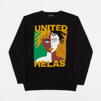 Helas United Knit Sweatshirt - Black thumbnail