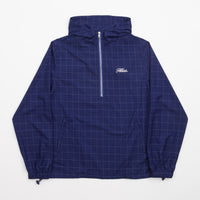 Helas Vitto Hooded Jacket - Checked Navy thumbnail