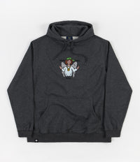 Helas x Fuzi Angel Hoodie - Dark Grey