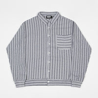 Hockey Hill Cardigan - White / Navy thumbnail