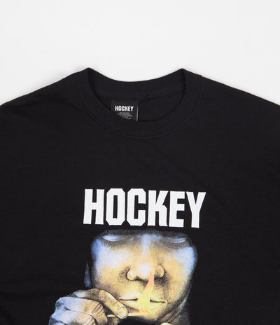 Hockey Instructions T-Shirt - Black