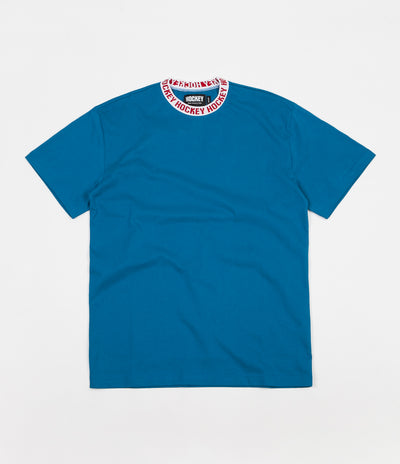 Hockey Knit Ringer T-Shirt - Navy / White