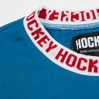 Hockey Knit Ringer T-Shirt - Navy / White thumbnail