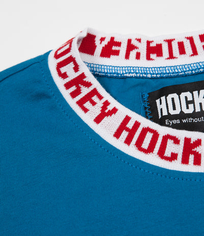 Hockey Knit Ringer T-Shirt - Navy / White