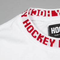 Hockey Knit Ringer T-Shirt - White / White thumbnail