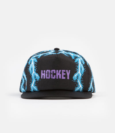 Hockey Lightning 6 Panel Cap - Black - AspennigeriaShops | Cap