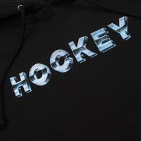 Hockey Metal Hoodie - Black thumbnail