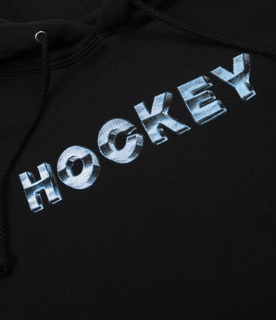 Hockey Metal Hoodie - Black