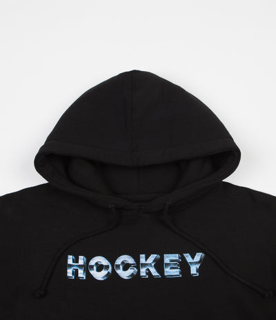 Hockey Metal Hoodie - Black