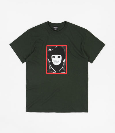 Hockey No Face T-Shirt - Marine Green