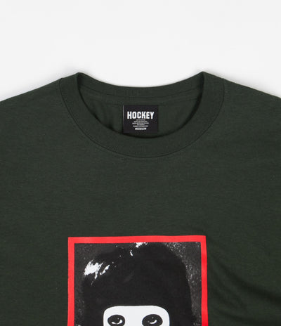 Hockey No Face T-Shirt - Marine Green