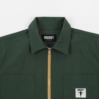 Hockey Zip Shirt - Dark Green thumbnail