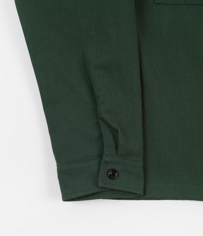 Hockey Zip Shirt - Dark Green