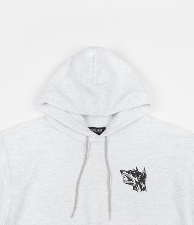 Hotel Blue Guard Dog Champion Hoodie - Silver Grey