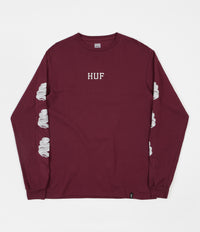 HUF Ambush Long Sleeve T-Shirt - Maroon