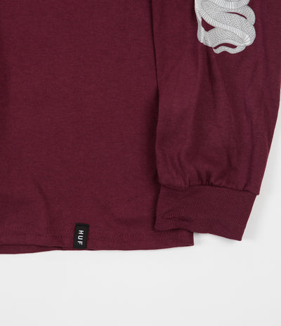 HUF Ambush Long Sleeve T-Shirt - Maroon