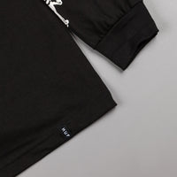 HUF Bear UV Long Sleeve T-Shirt - Black thumbnail