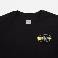 HUF Birdwatch Pocket T-Shirt - Black thumbnail