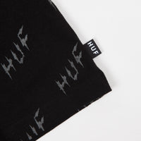 HUF Bolt All-Over T-Shirt - Black thumbnail