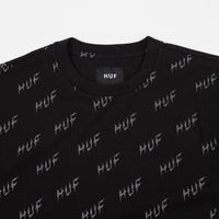 HUF Bolt All-Over T-Shirt - Black thumbnail