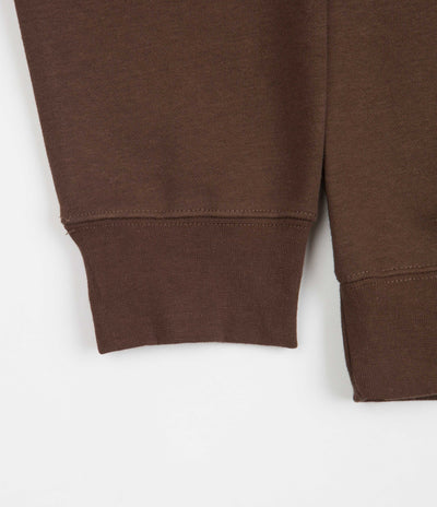 HUF Bookend Hoodie - Chocolate