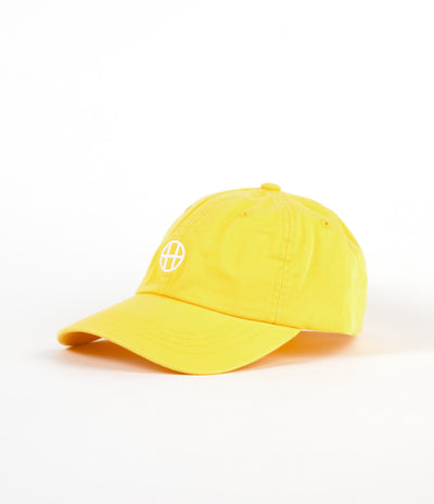 HUF Circle H 6 Panel Cap - Light Yellow