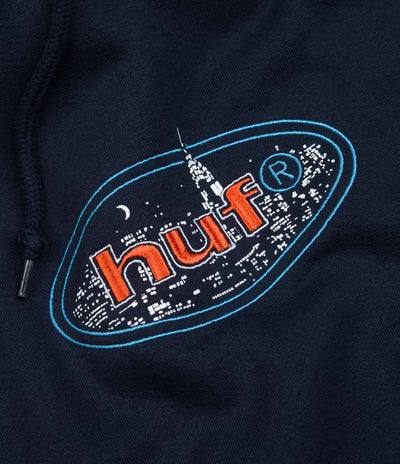 HUF City Lights Hoodie - Navy