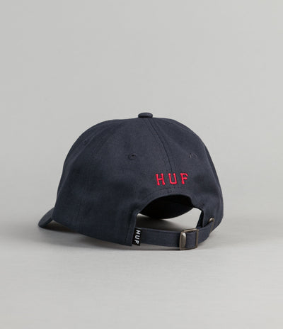 HUF Classic H Cap - Navy / Red