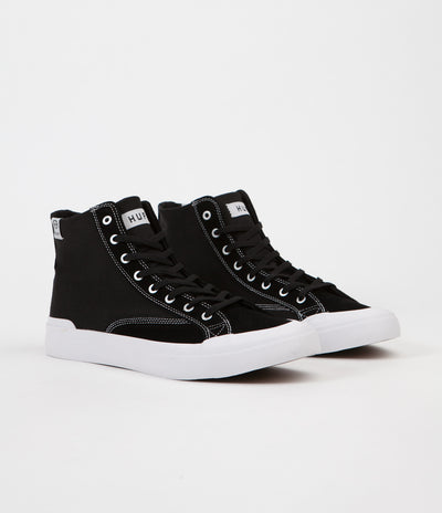 HUF Classic Hi ESS Shoes - Black / White