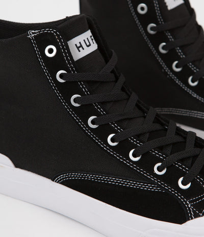 HUF Classic Hi ESS Shoes - Black / White