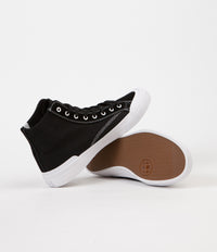 HUF Classic Hi ESS Shoes Black White Flatspot