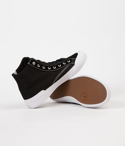 HUF Classic Hi ESS Shoes - Black / White