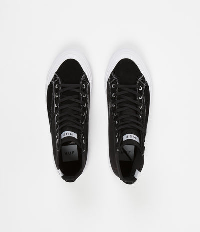 HUF Classic Hi ESS Shoes - Black / White